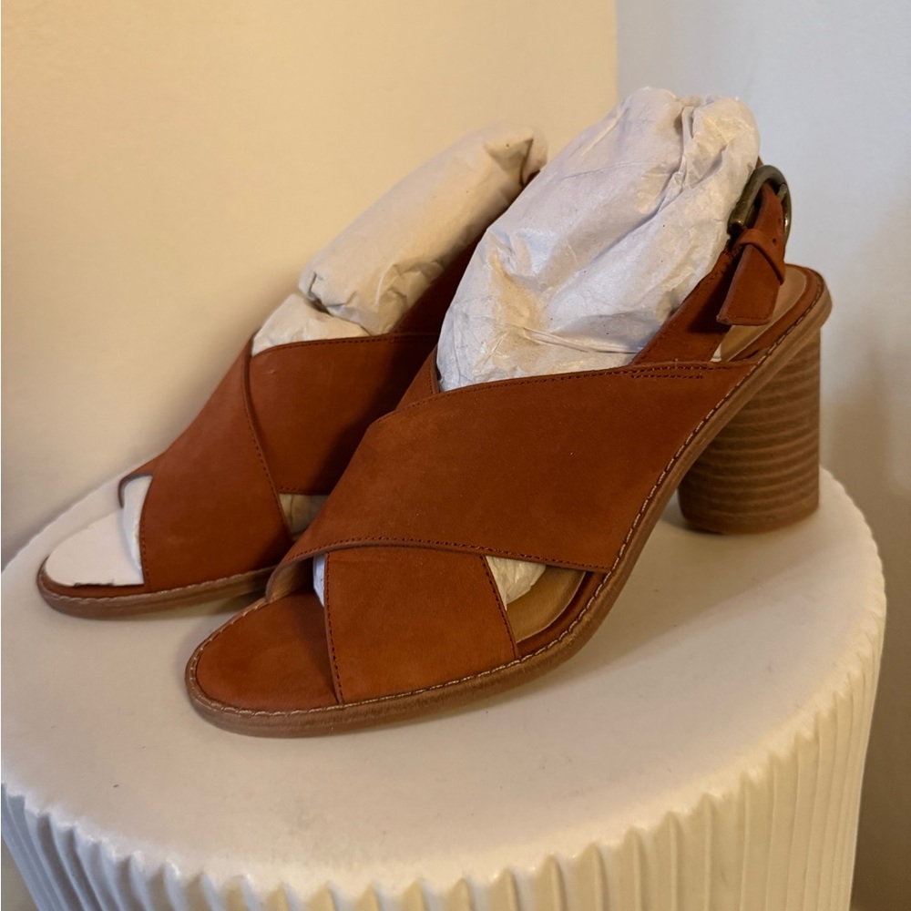 Madewell Crisscrossed High Heel Sandals